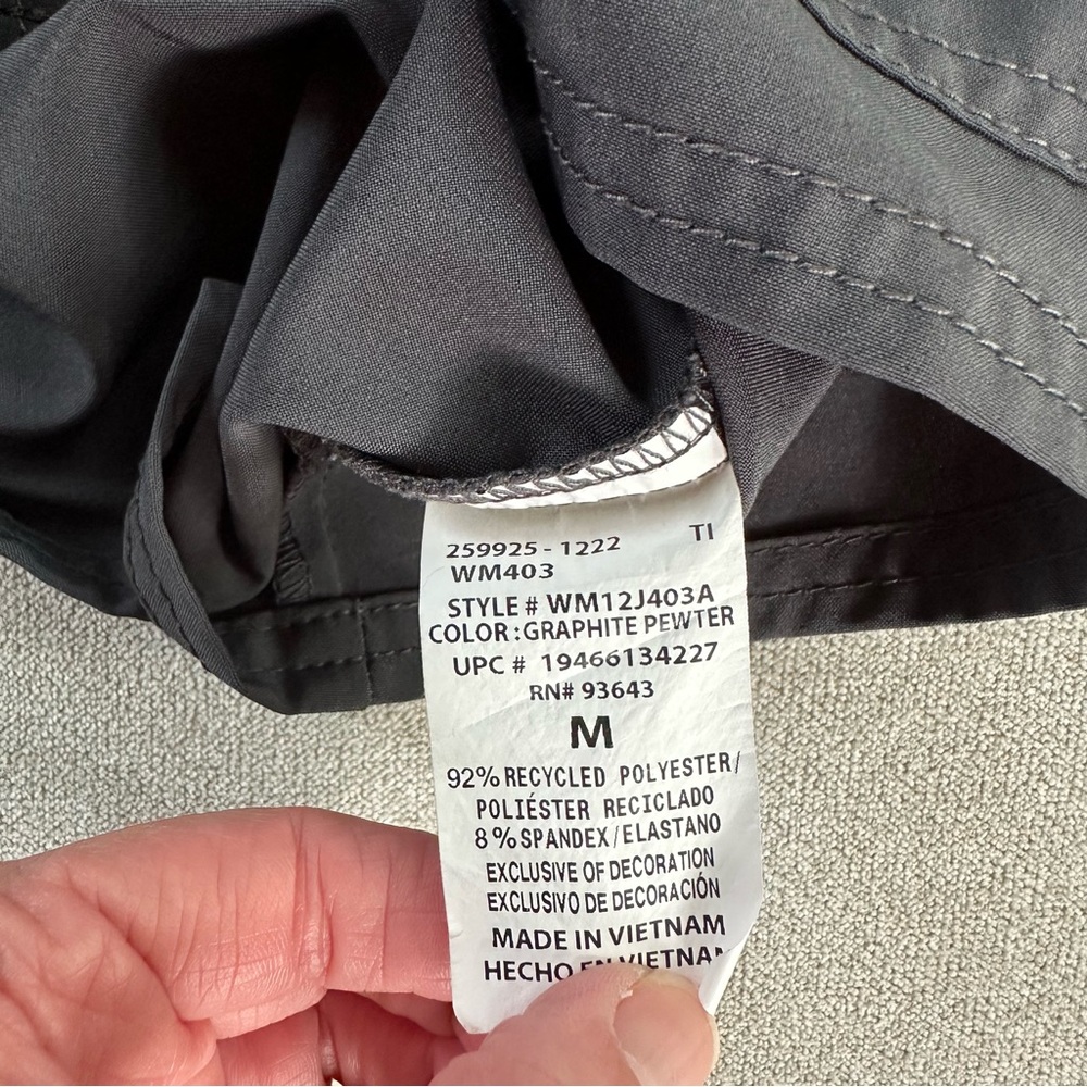 Scrubstar Scrub Jacket. Dark Gray. Medium. - Picture 3 of 6